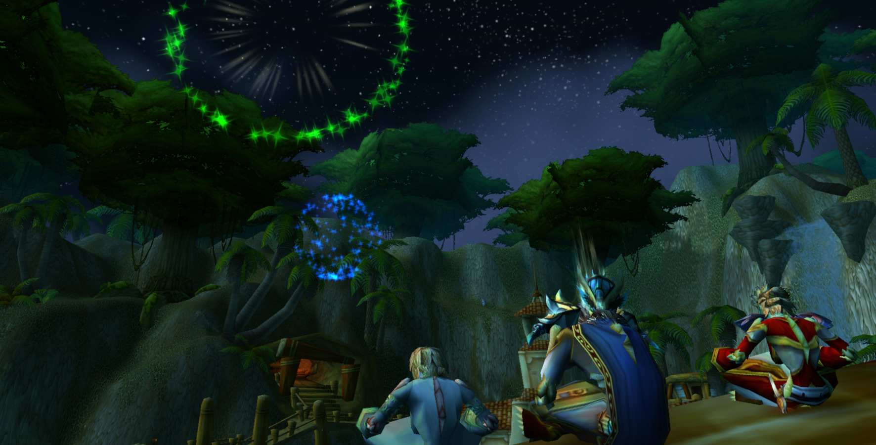 Celebrating July 4th in-game with the people that mean the most to me.