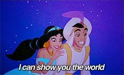 Aladdin isn't the only one who can show you a whole new world. :O